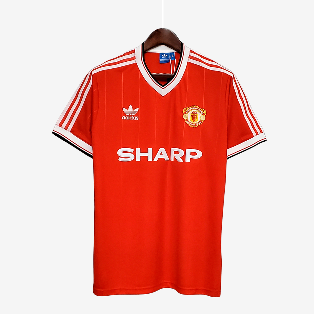 5-407 Manchester United 1983/84 Home Jersey Retro Version - Image 1