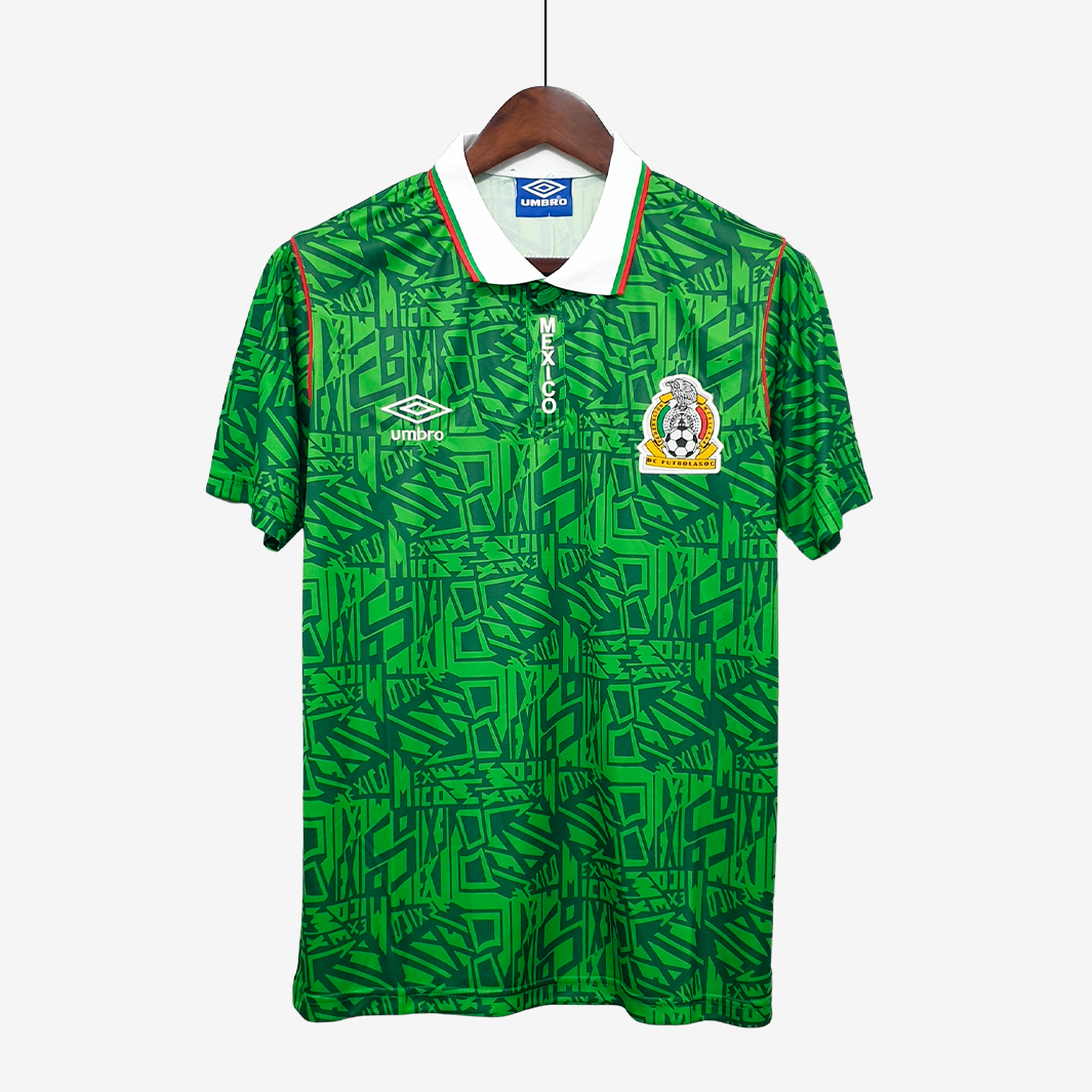 5-495 Mexico 1994 Home Jersey Retro Version - Image 1