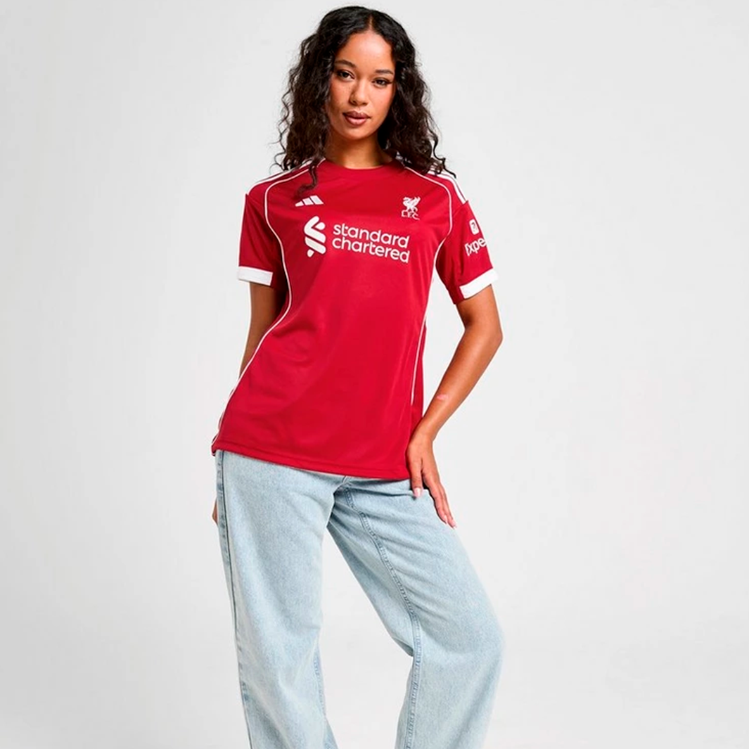 5-553-1 Liverpool 2025/26 Home Jersey – Women’s - Image 1