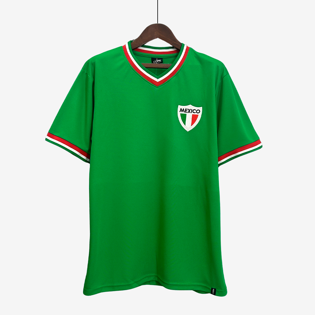 6-111_e8d10b20-d1e2-4c0e-bdf3-4298c05067c1 Mexico 1970 Home Jersey – Retro Version - Image 1