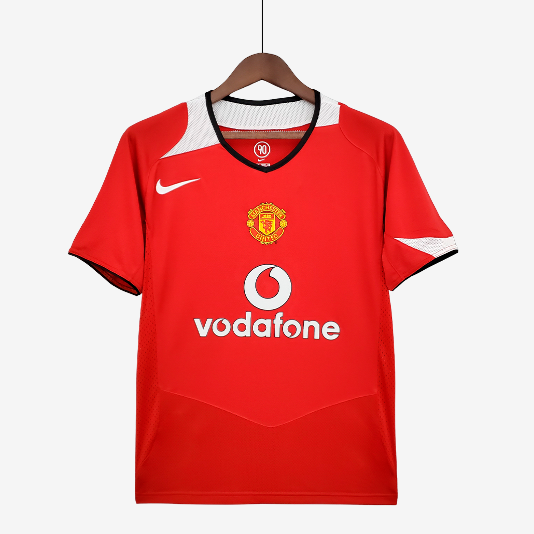 6-136 Manchester United 2004/06 Home Jersey – Retro Version - Image 1