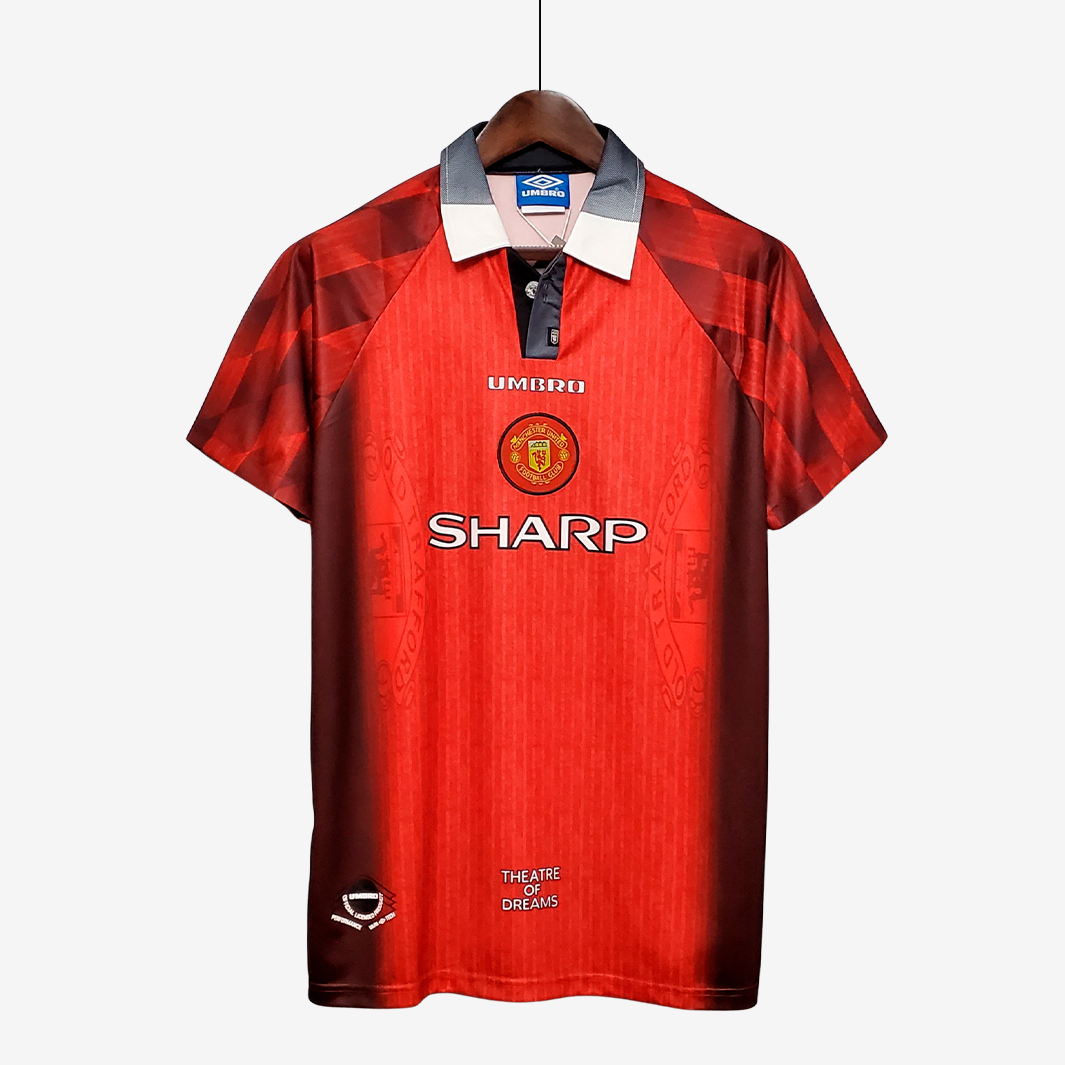 7-293 Manchester United 1996/98 Home Jersey Retro Version - Image 1