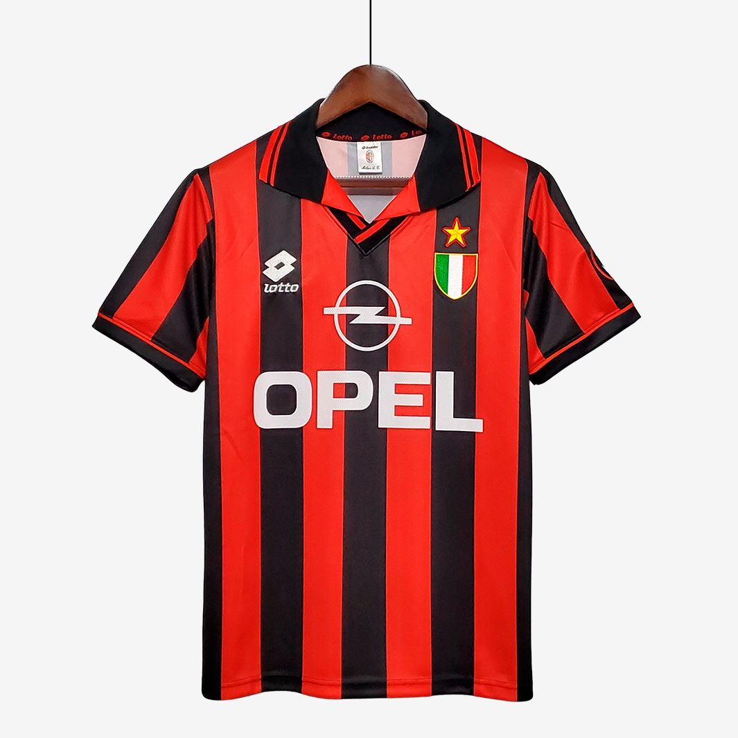 7-305 AC Milan 1996/97 Home Jersey Retro Version - Image 1