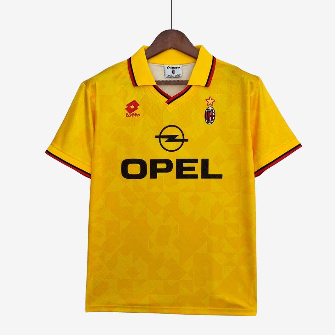 7-93 AC Milan 1995/96 Away Jersey – Retro Version - Image 1