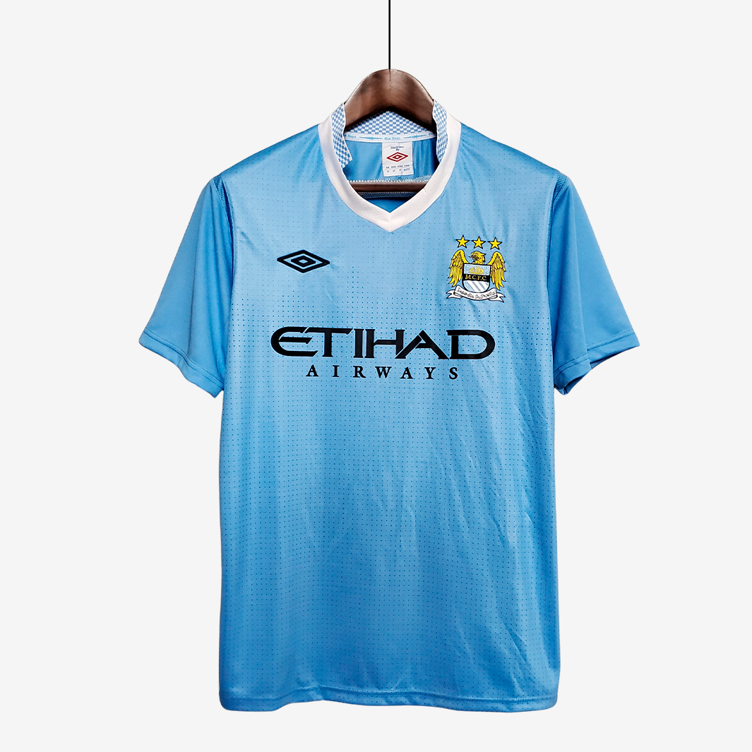 8-125 Manchester City 2011/12 Home Jersey Retro Version - Image 1