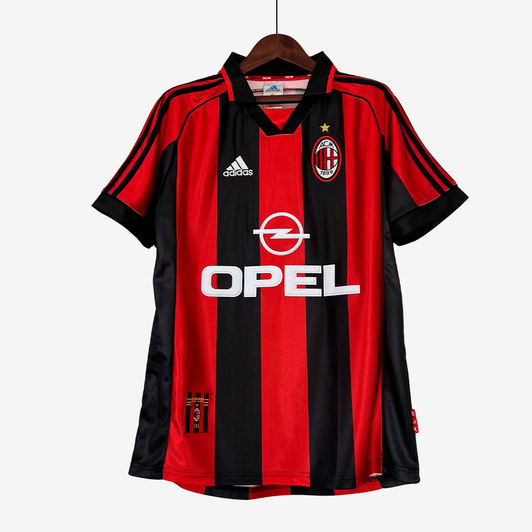 8-26 AC Milan 1998/99 Home Jersey – Retro Version - Image 1