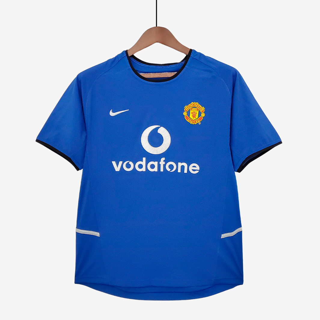 8-74 Manchester United 2002/04 Away Jersey – Retro Version - Image 1