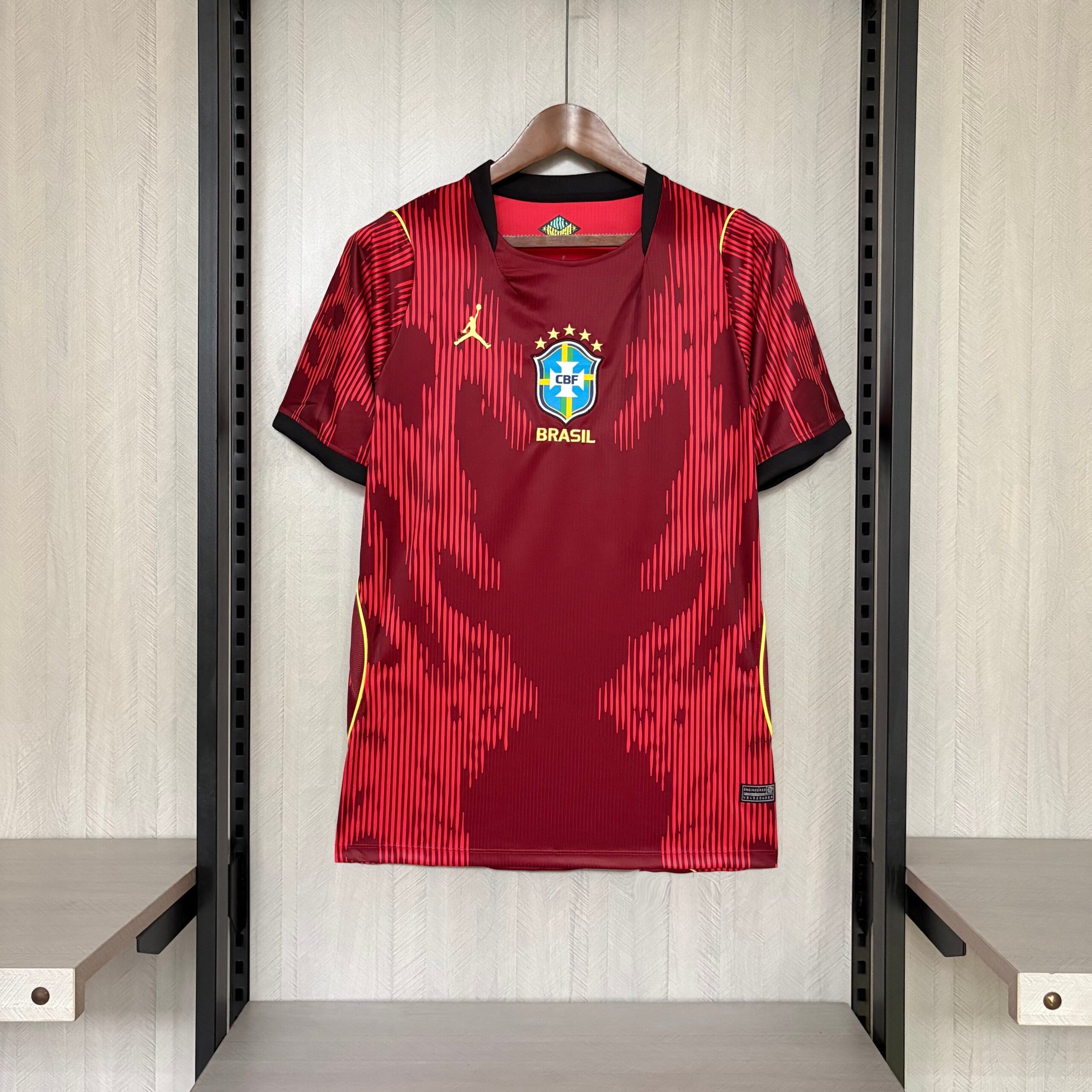 Brazil Special Edition Red Jersey 2026 - Vermelha Fan Version Brasil - Image 1