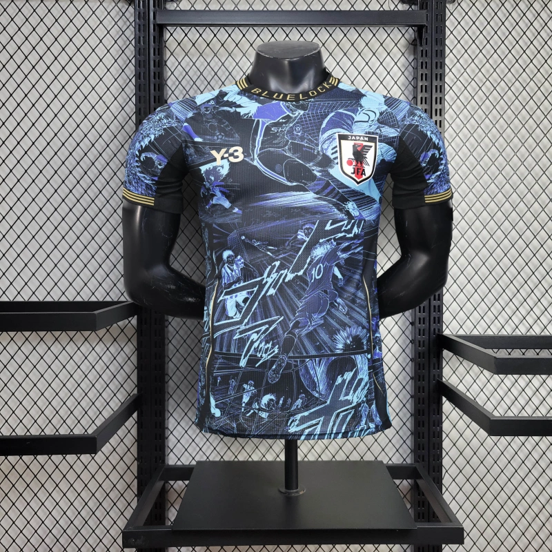 Japan 25/26 Special Edition Jersey - Navy Blue - Player Version - Slim Fit - Image 1