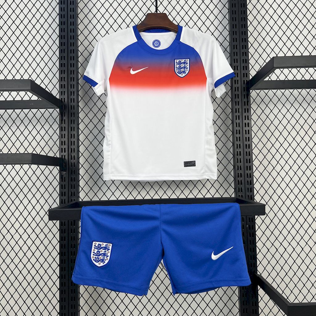 England 2025/26 Home Kids Kit - Image 1