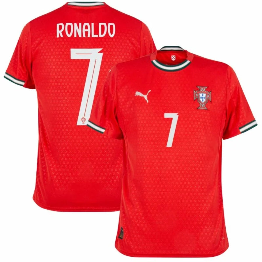 Portugal Ronaldo 7 Home Fan Jersey 2025/26 - Image 1