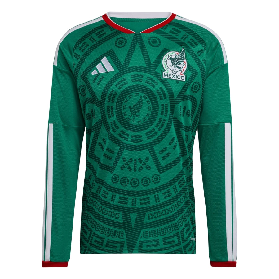 Mexico Home Fan Jersey Long Sleeve Shirt 2026 World Cup - Image 1