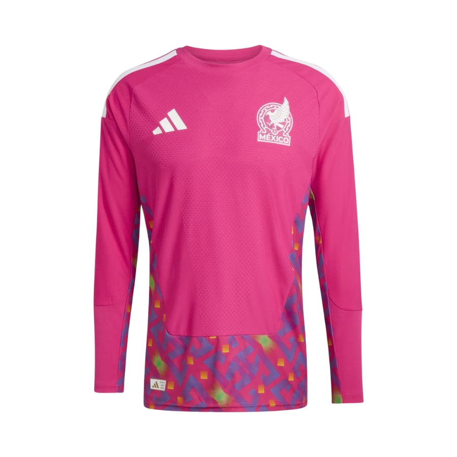 Mexico GK Fan Jersey Long Sleeve Shirt 2026 World Cup - Image 1