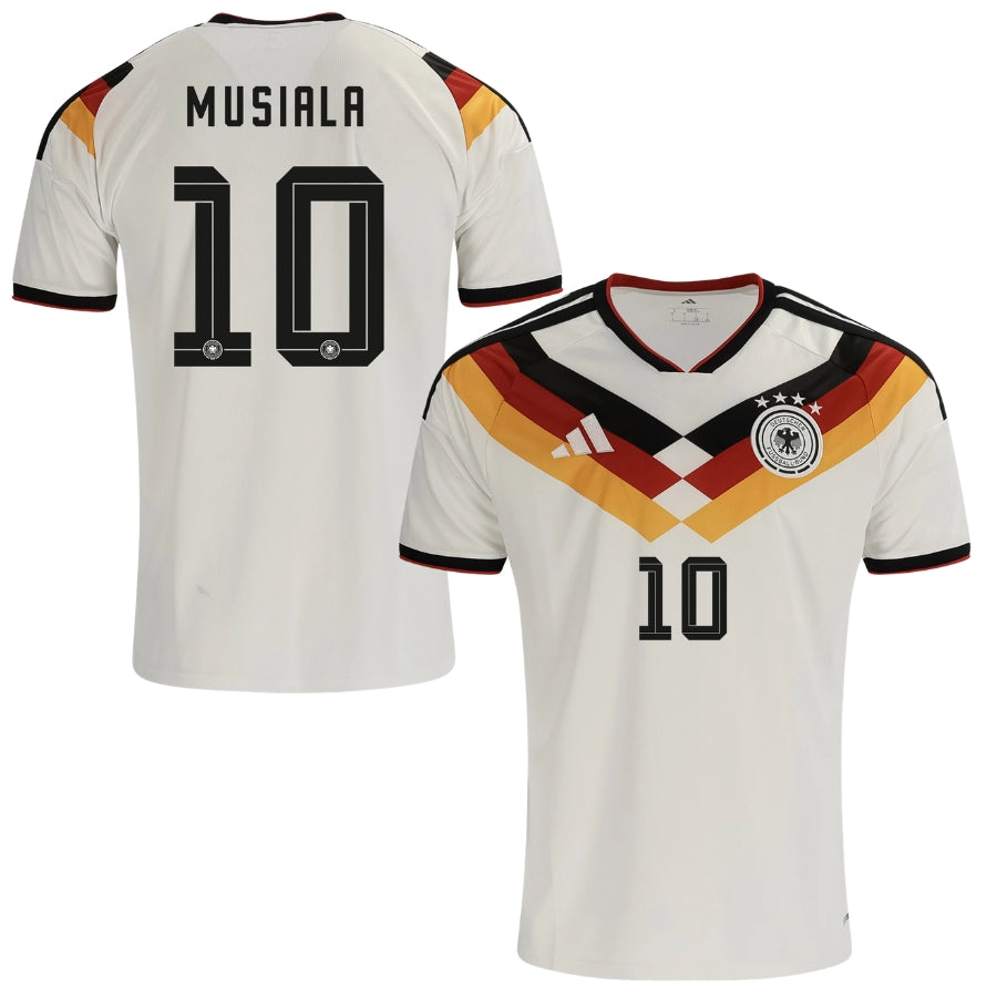 Germany Home Musiala 10 Fan Jersey Shirt 2026 World Cup - Image 1