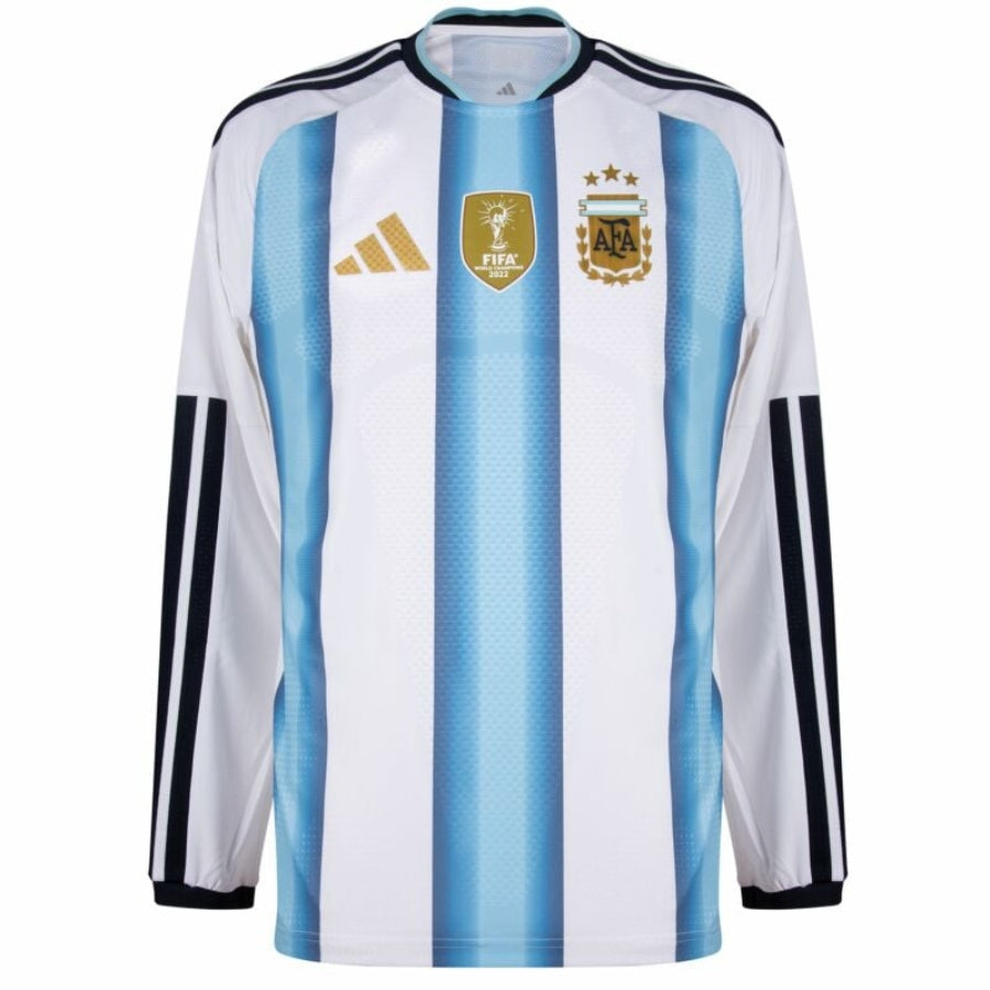 Argentina Home Long Sleeve Fan Jersey Shirt 2026 World Cup - Image 1