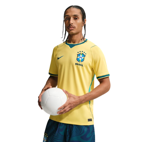 Brazil Home Soccer Jersey World Cup 2026 - Fan Version - Image 1