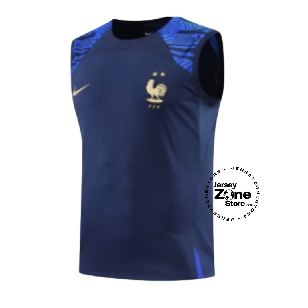 France Training Regata Blue - Fan Jersey - Image 1