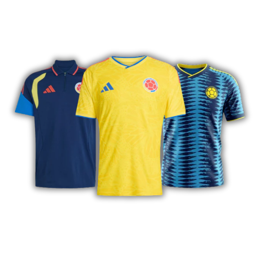 Combo Colombia Home, Away y Training - Fan Version - Image 1
