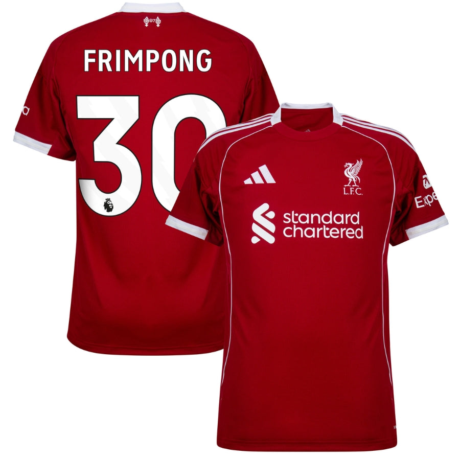 Liverpool Frimpong 30 Home Fan Jersey 2025/26 - Image 1