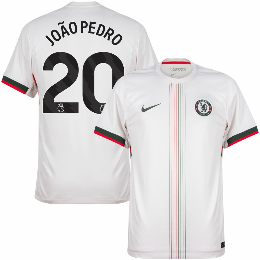 Chelsea Joao Pedro 20 Away Fan Jersey 2025/26 - Image 1