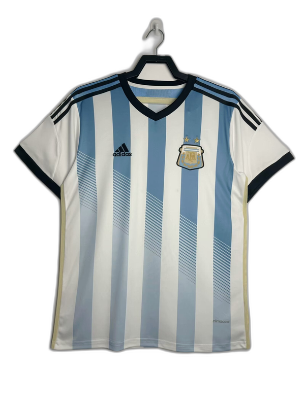 Argentina 2014 I Home Jersey - Retro Version - Image 1