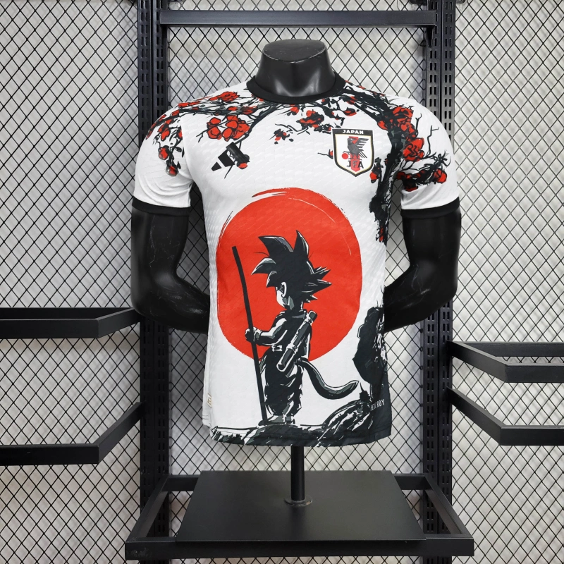Japan 25/26 Special Edition Jersey - White - Player Version - Slim Fit - Image 1