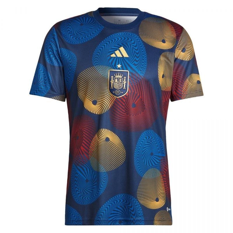 Spain 22/23 Pre Match Training Jersey - Fan Version - Image 1