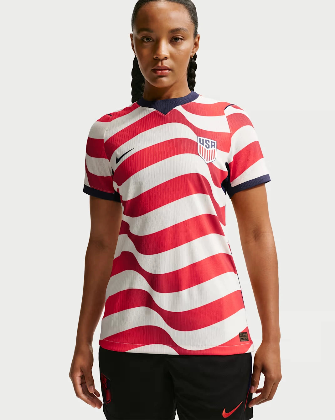 USAWNKDFADVJSYSSMTCHHM Jersey USA Womens Player Version Home World Cup 2026 - Image 1
