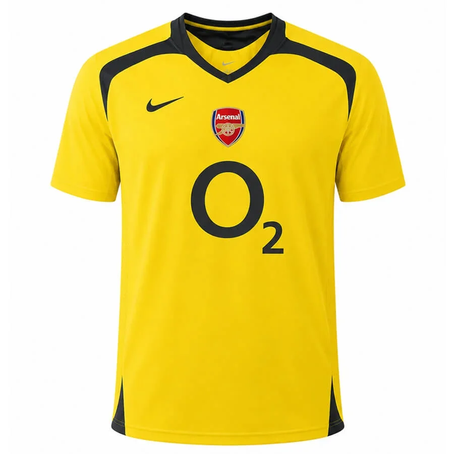 byuobudkcsvp6kokcxbj Arsenal 2005/06 Away Jersey – Retro Version - Image 1