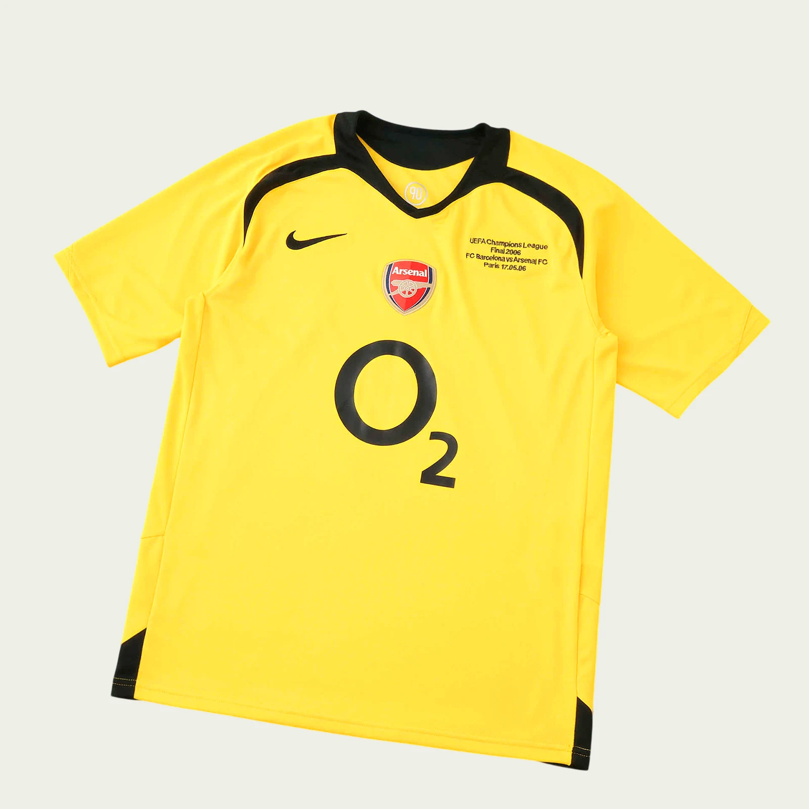 v6quo0t6lp7e29goidhh Arsenal 2005/06 Away Jersey Champions League Edition – Retro Version - Image 1